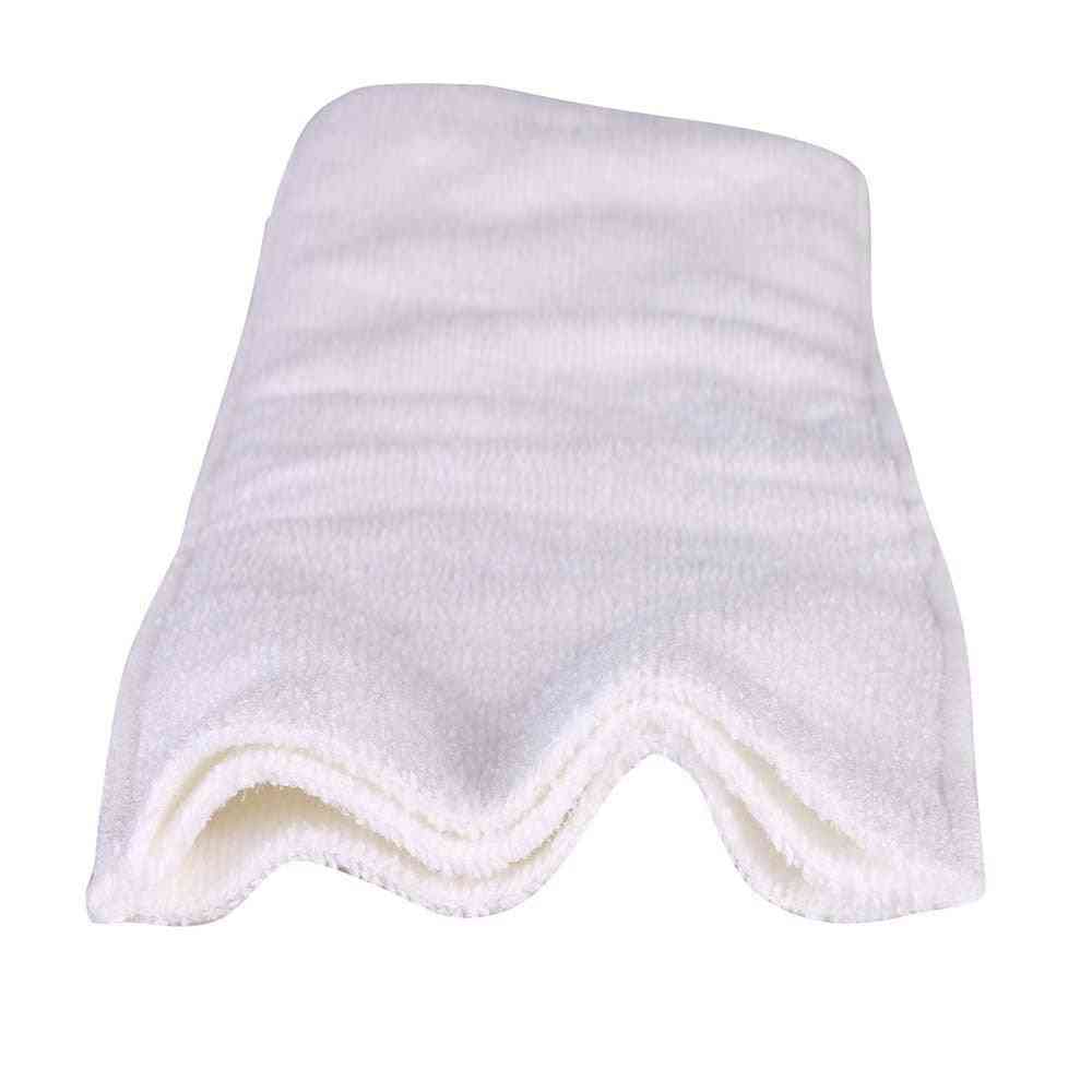Perive pelene za dječju tkaninu za višekratnu upotrebu, umeci za pelene od 3 sloja od mikrovlakana