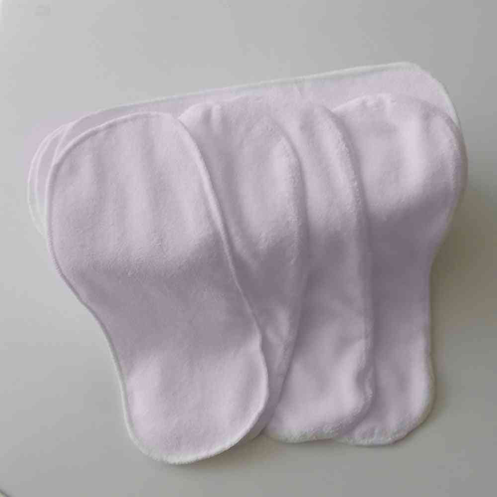 Mosható újrafelhasználható baba ruha pelenka pelenka 3 rétegű mikroszálas betét (újszülött)