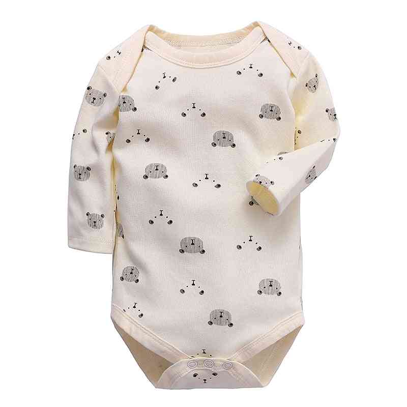 Full Sleeves, Cute Cotton Rompers/bodysuits For Newborn Babies (set-2)