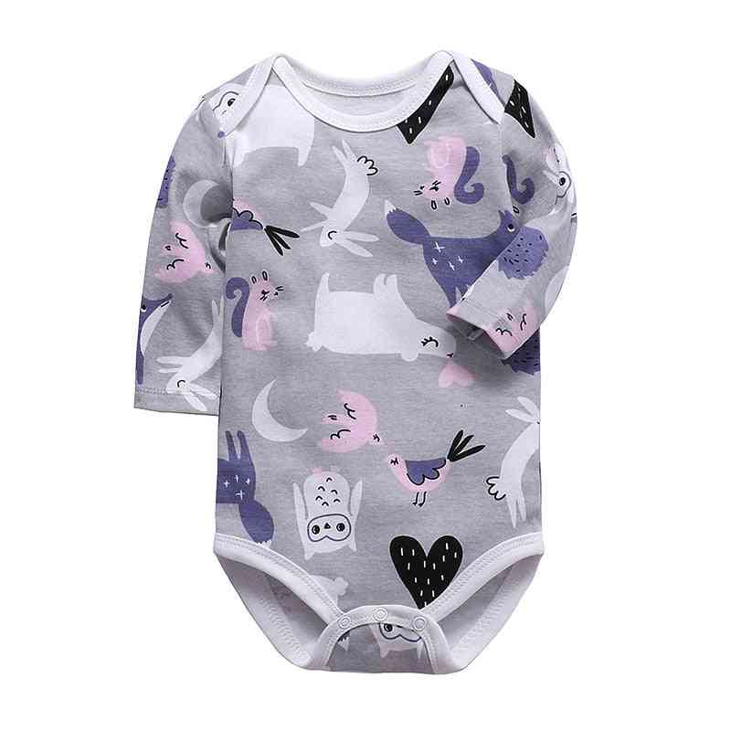 Full Sleeves, Cute Cotton Rompers/bodysuits For Newborn Babies (set-2)