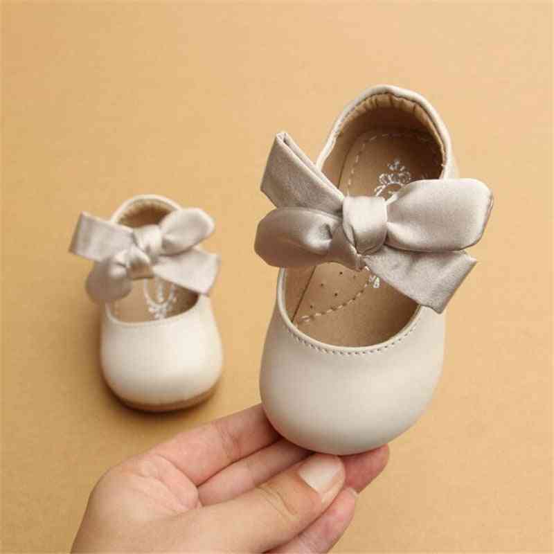 Cute Bowknot Party And Wedding Shoes For Newborn Babies