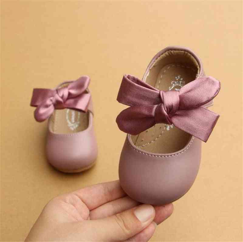 Cute Bowknot Party And Wedding Shoes For Newborn Babies