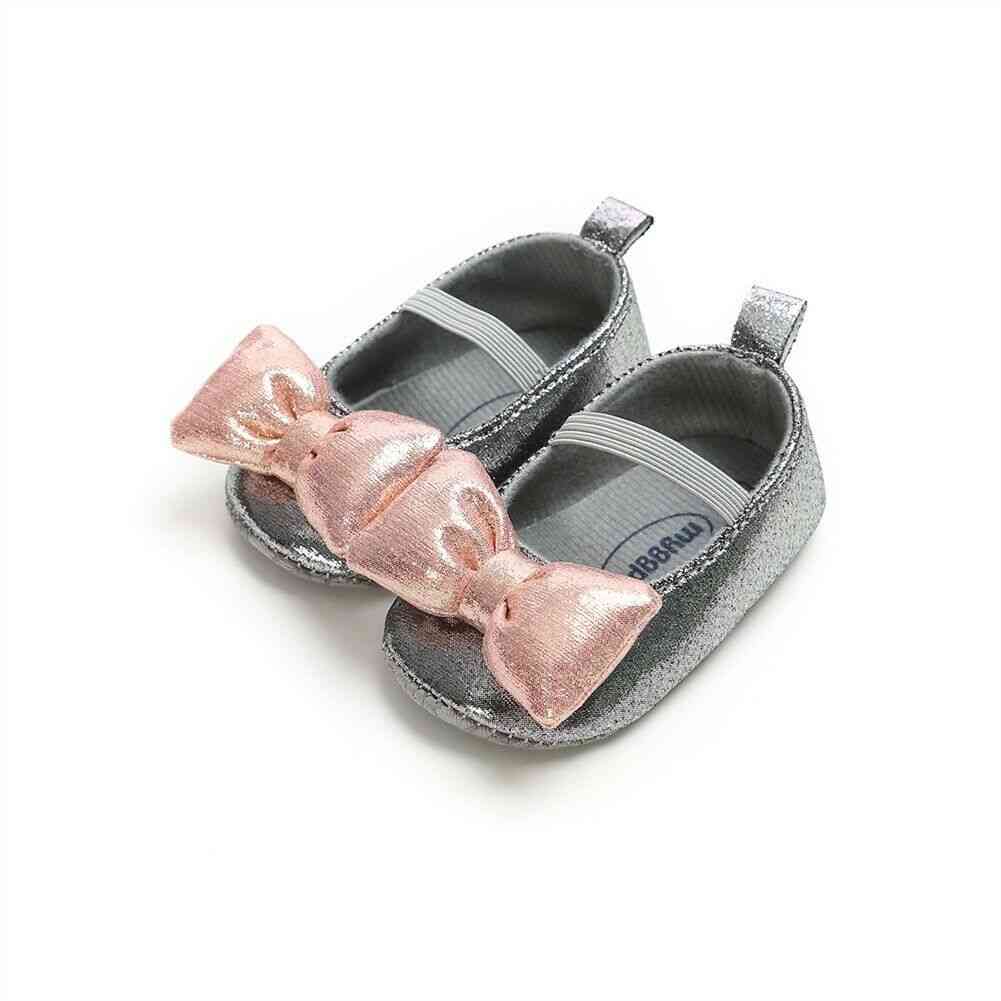 Pasgeboren baby meisje strik bruiloft prinses partij schoenen
