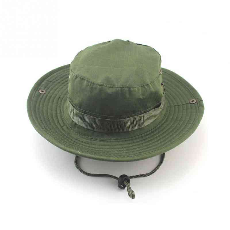 Taktyczna czapka typu boonie z linką do regulacji skurczu
