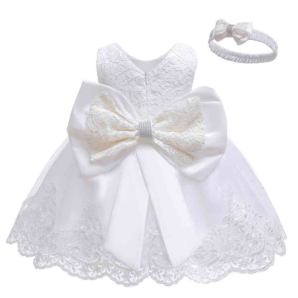 Krajkové svatební šaty pro princezny pro miminka