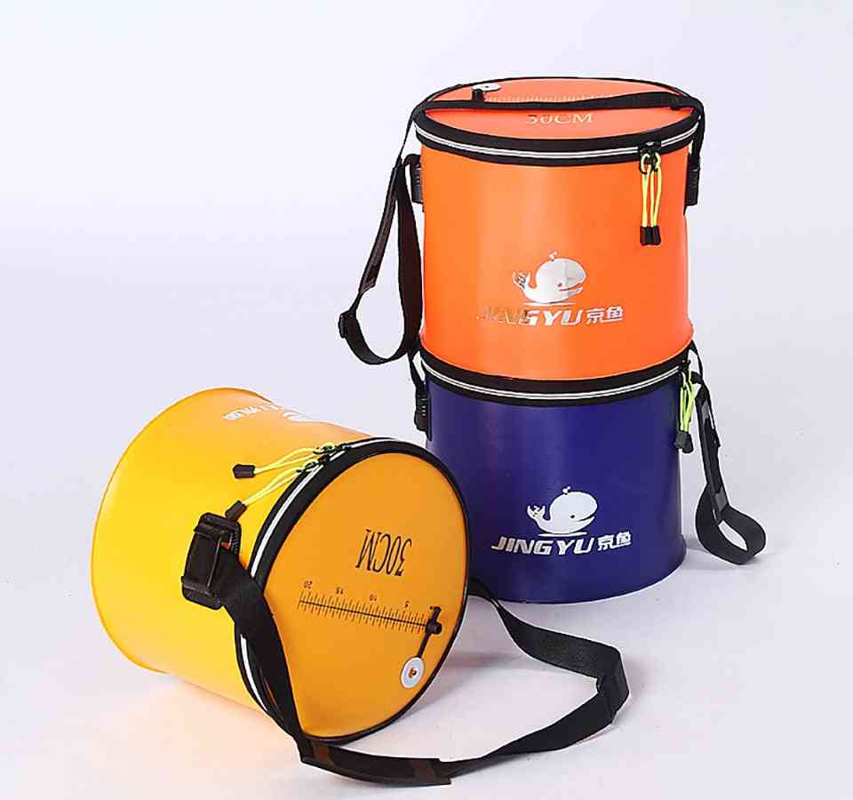Fishing Bucket With Shoulder Strap