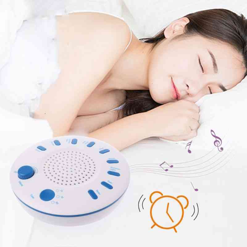 Nukkua valkoisen kohinan kone kannettava ääniterapia vauvan aikuisten nukkumis- ja rentoutumisääniin