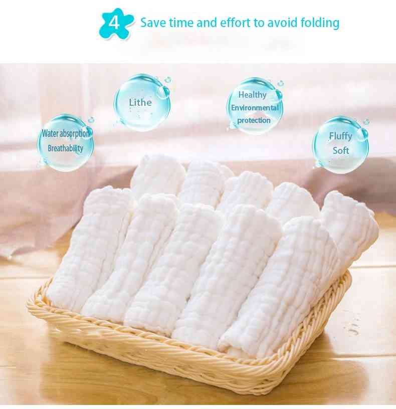 Baby Washable & Reusable Cotton Diapers, Newborn Training Pants