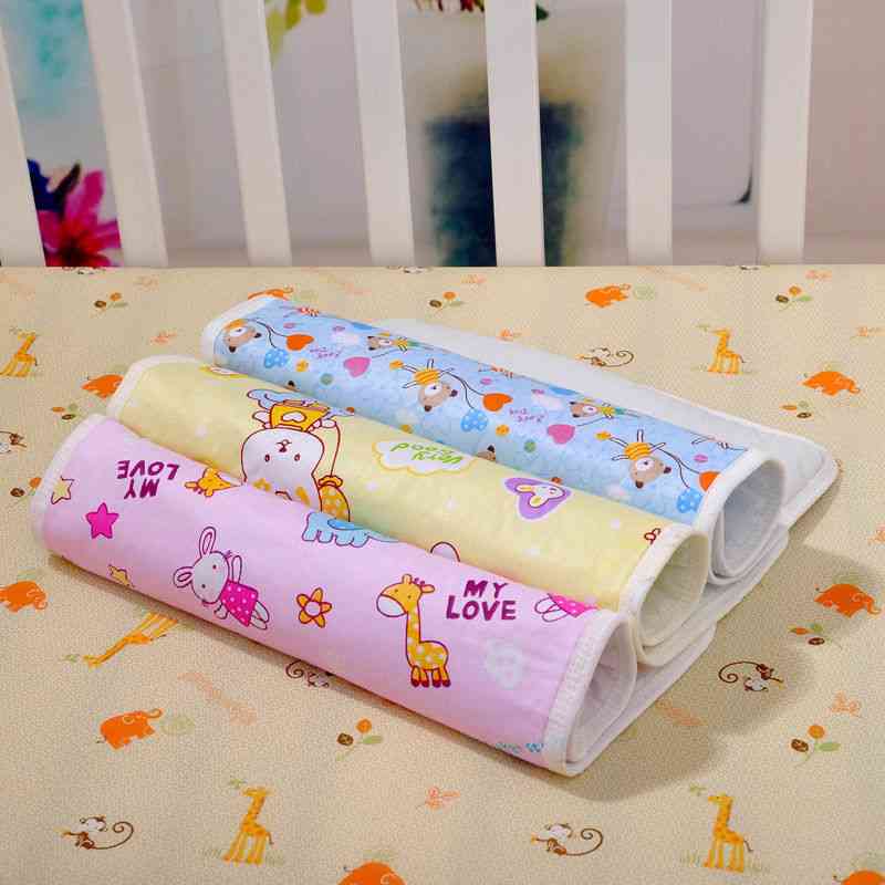 Cotton Ecologic Diaper Changing Table - Waterproof Mat Cover, Baby Nappy Changing Pad