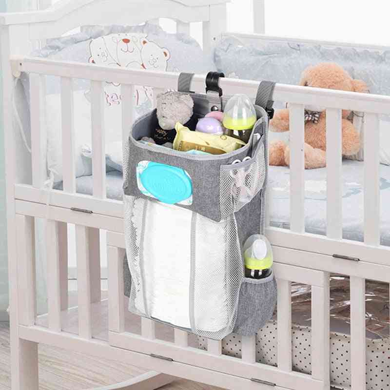 Portable Baby Bedding Cloth Storage Rack, Cradle Newborn Crib
