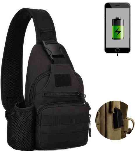 Usb Charge Military Bag, Tactical Backpack Shoulder Climbing Travel Hiking Trekking Bags