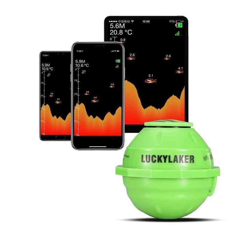Sonar Wireless / Wifi Fish Finder, Echo Sounder Detect Finders Fishing