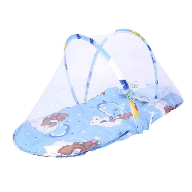 Travel Sun Protection Mosquito Net With Portable Bassinet Baby Foldable Breathable Infant Sleeping Basket