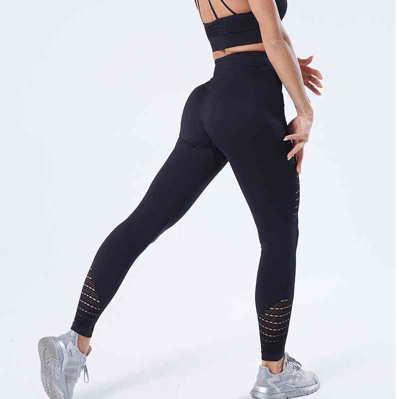 Calças femininas de ioga, corrida esportiva, roupas esportivas leggings elásticos de fitness