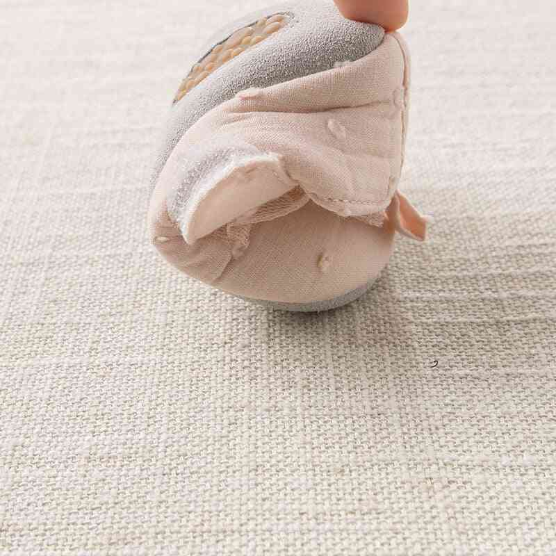 Chaussures en cuir avec nœud pour bébé fille printemps et automne