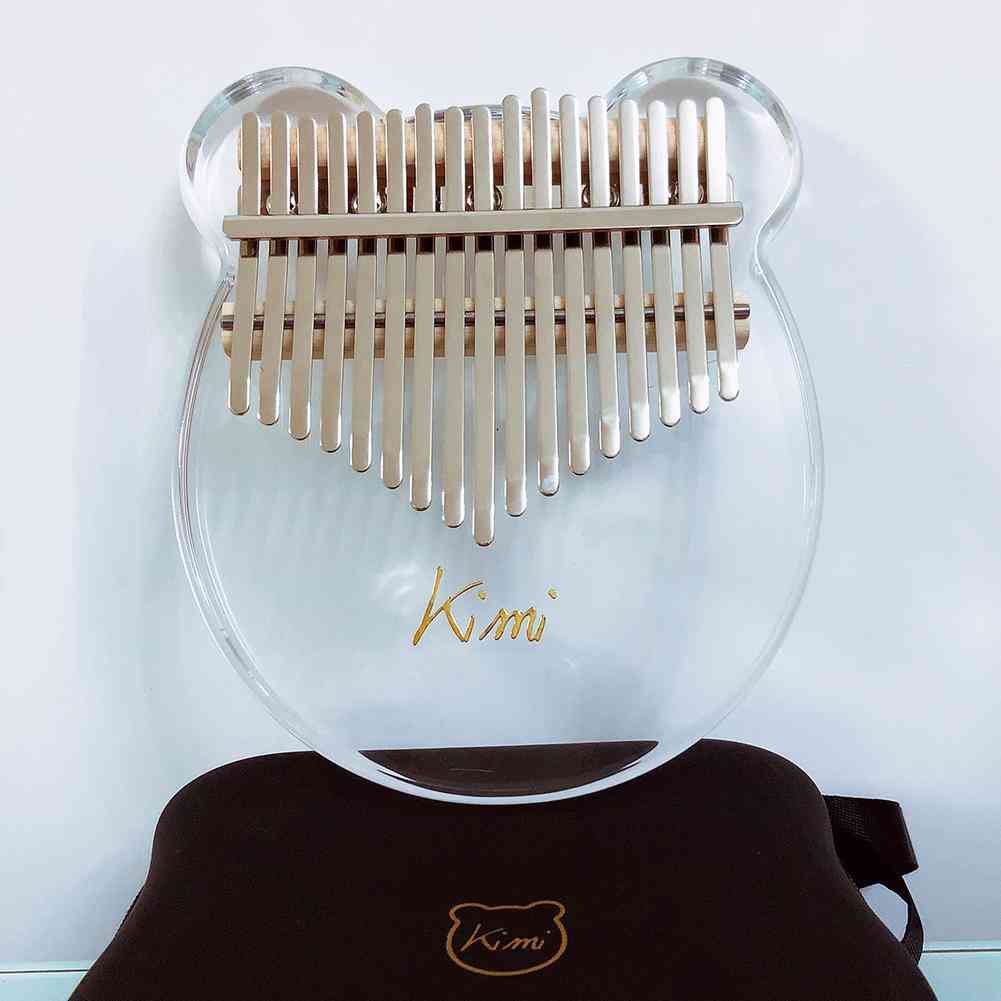 Akryl kalimba pianots instrumentinstrument