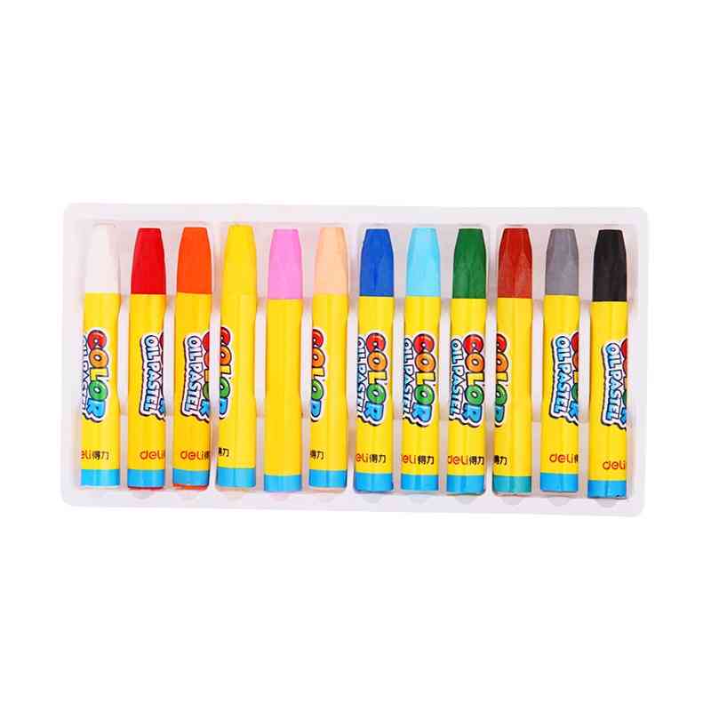 Wax Crayon Oil Pastel Pen Set, Drawing, Painting & Graffiti For