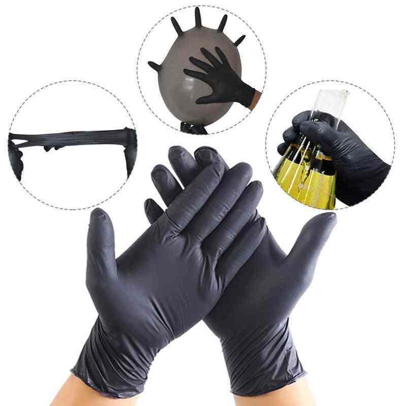 20 jednorazových nitrilových rukavíc na použitie v potravinách, priemyselné, nemocničné, laboratórne, extra silné, kuchynské jednorazové rukavice