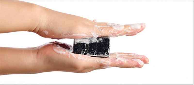 Pulizia profonda olio di controllo cura della pelle-natura sapone al carbone di bambù