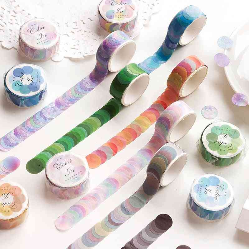 Autocollants rubans décoratifs pour papier de collage masquant le ruban washi
