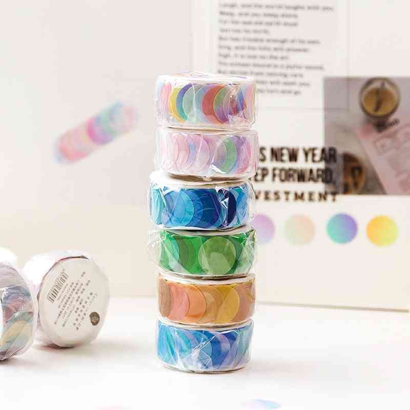Klistermærke dekorative bånd til collage papir maskering washi tape