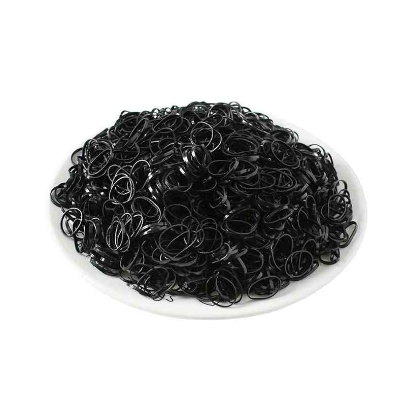 Elastic Rubber Disposable Hair Bands