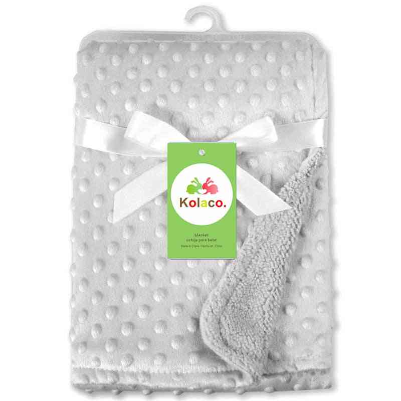 Fleece Soft Baby Blanket, Minky Quilt's Bedding Cover