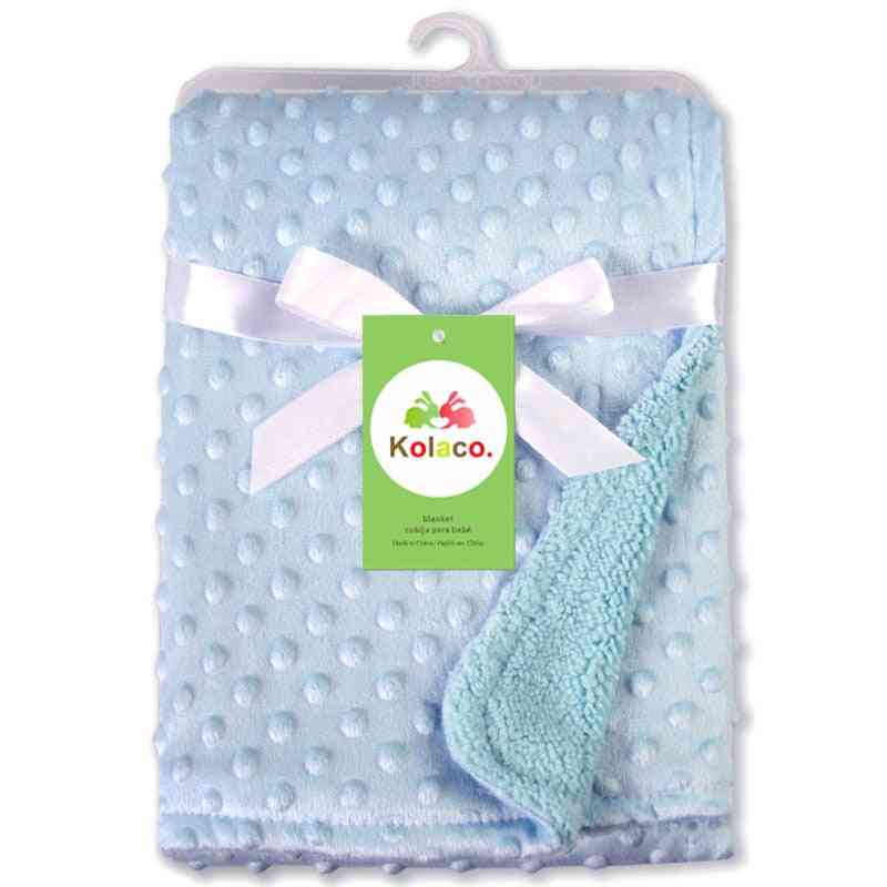 Fleece Soft Baby Blanket, Minky Quilt's Bedding Cover