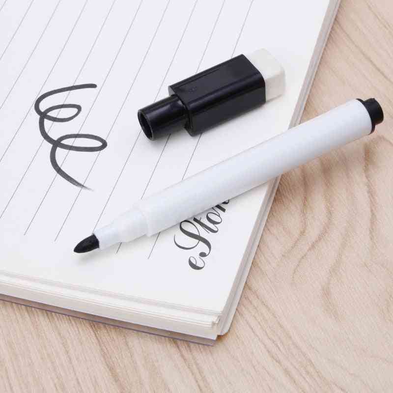 Whiteboard Pen Erasable/dry White Board Markers Black Ink