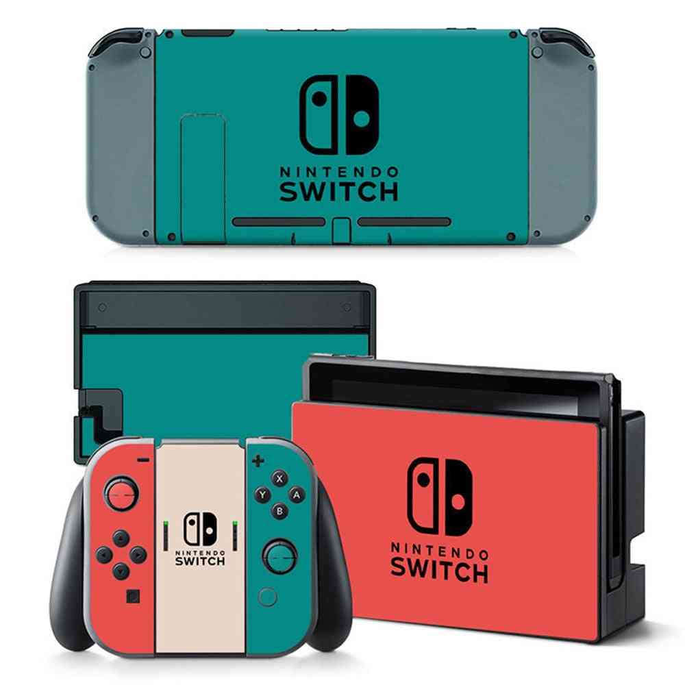 Design Protective Pvc Skin Stickers For Nintendo Switch Console And Controller