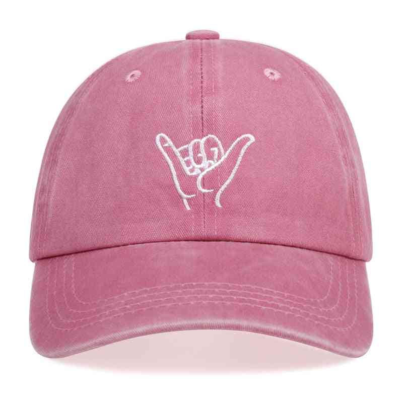Women / Man Outdoor Leisure Washed Baseball Caps - Adjustable Hip Hop Hat