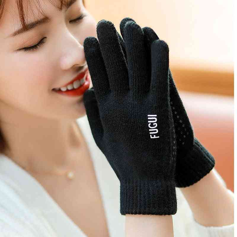 Winter Outdoor Sport warme Touchscreen Fitness Fitness Vollfinger Handschuhe