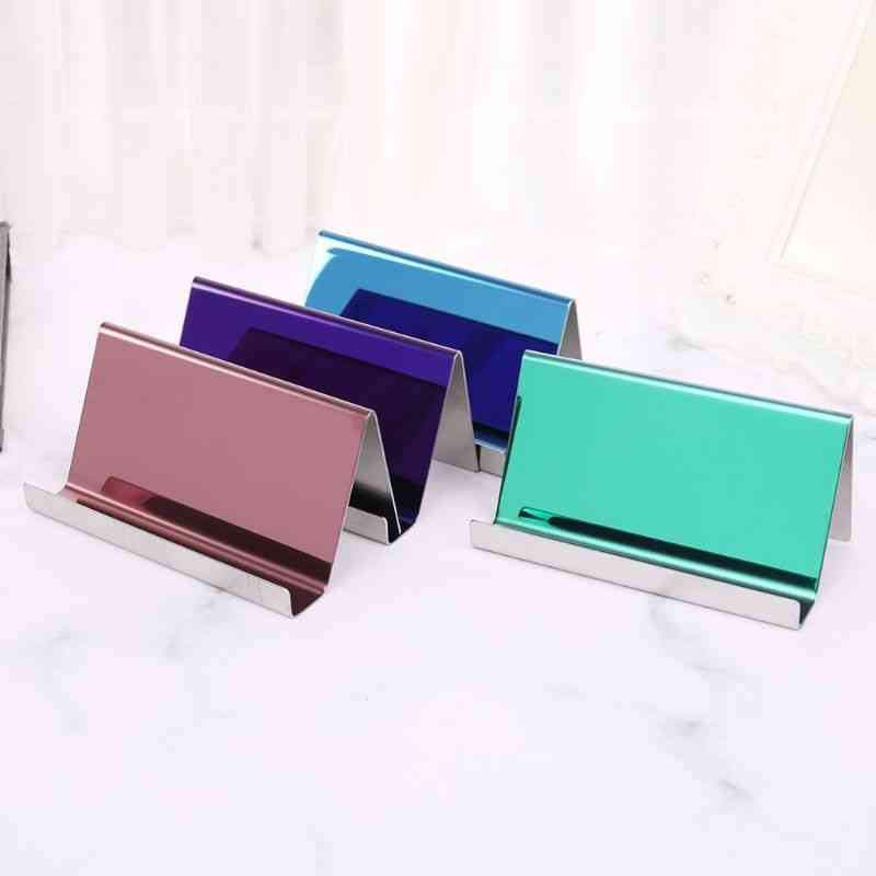 Stainless Steel Business Name Card Holder