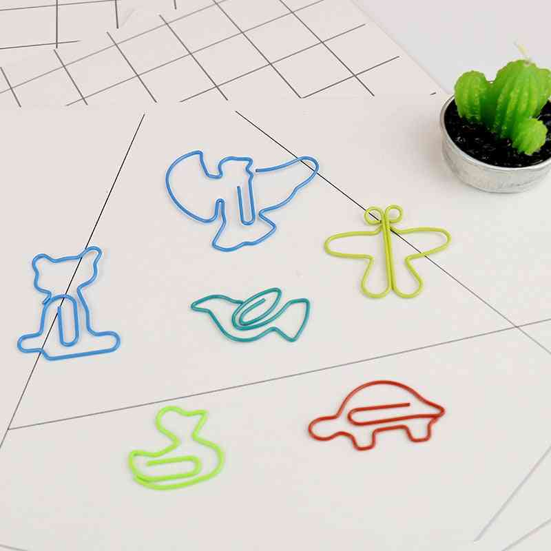 Cute Cartoon Animal/memo Shaped Paper Clips