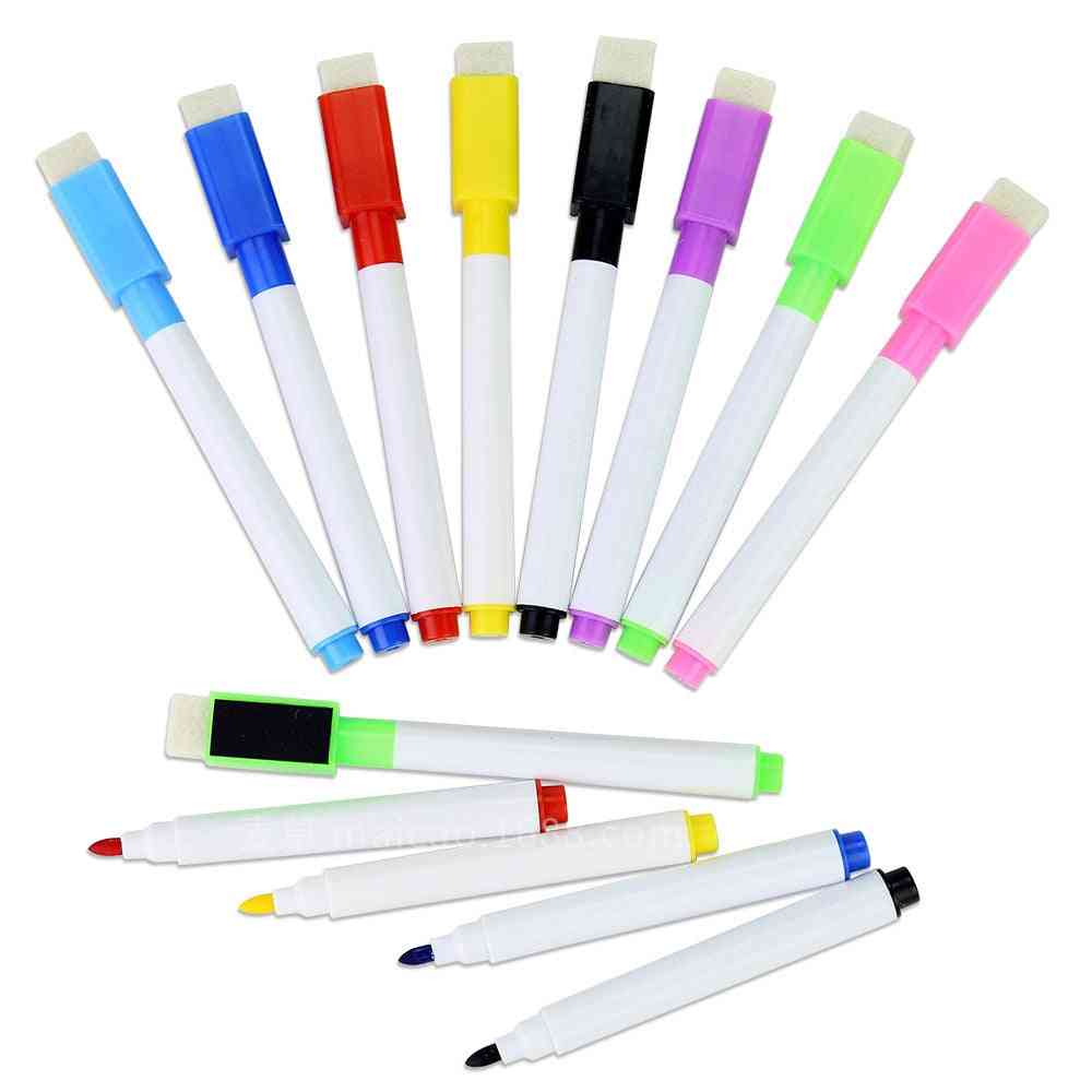 изтриваема цветна училищна дъска за писалка сухи маркери вградени в рисунка на ученически деца