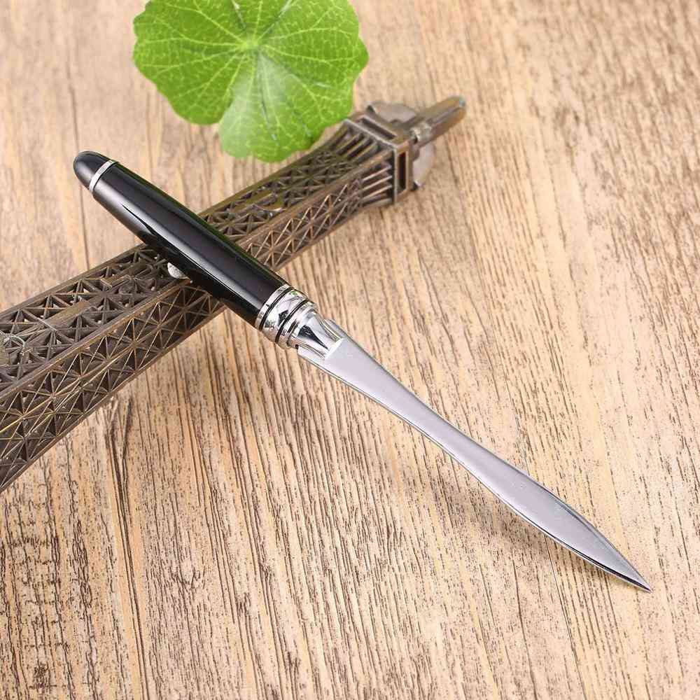 Stainless Steel Cut Paper Knife, Letter Opener, Cutting Supplies For Office School Stationery Tool