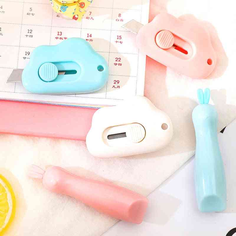 Cute Cloud Shape Stainless Steel Letter Opener Paper Cutting Ulity Knife