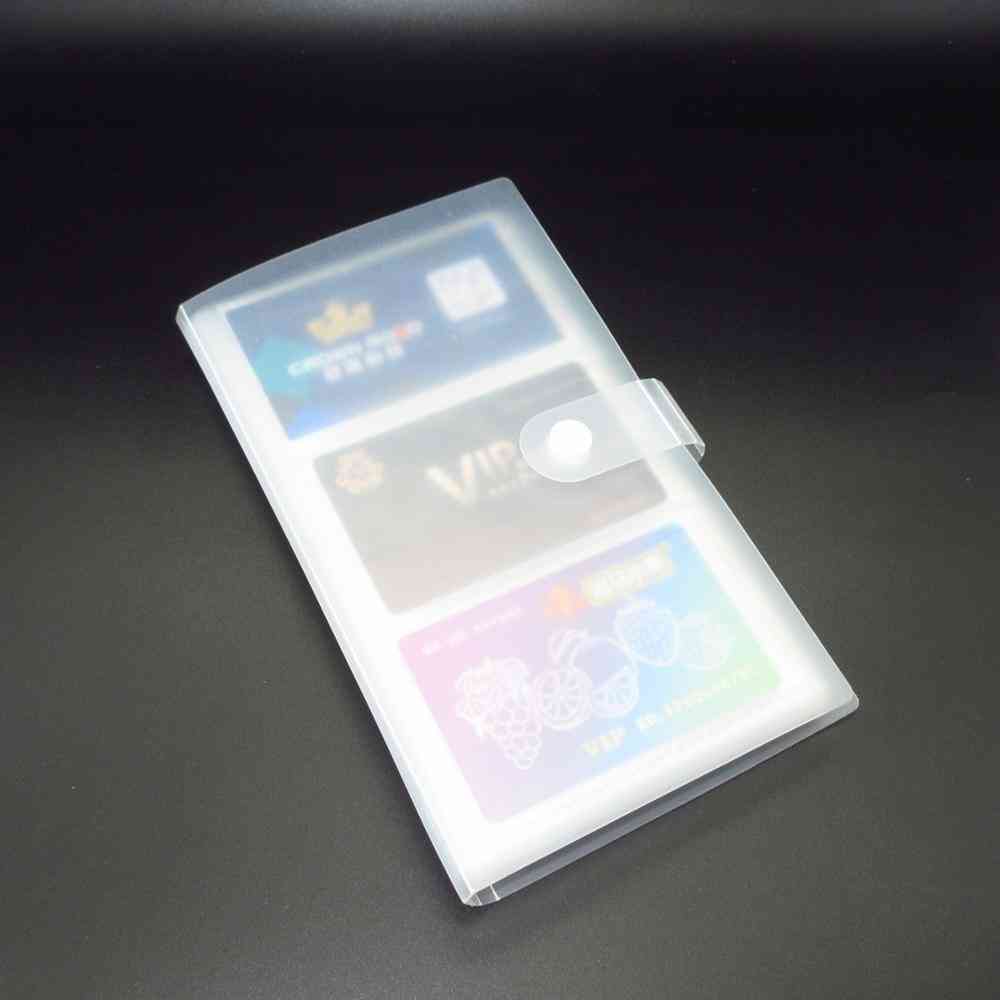 Transparent Business Card Holder