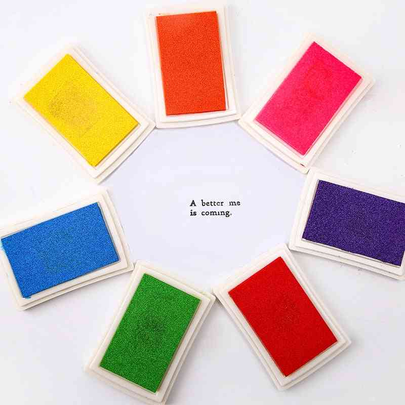 Handmade Diy Craft Oil Based Ink Pad For Fabric, Wood Paper
