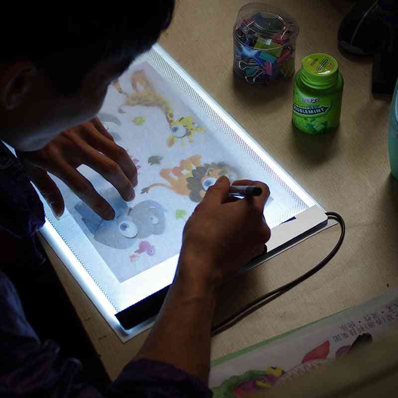 Led Light Drawing Tablet For