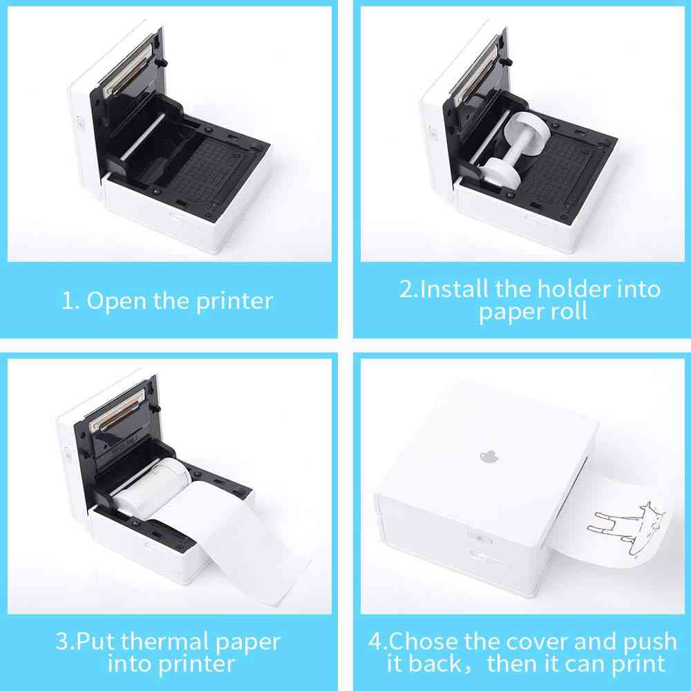Hârtie termică cu autocolant pentru imprimanta markurlife