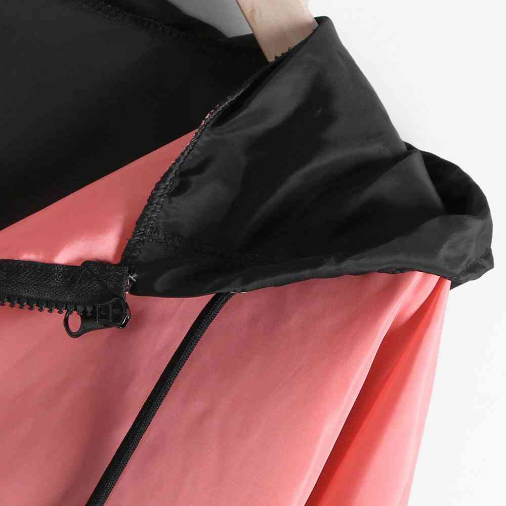 Sportska jakna na otvorenom ženske povremene patentne zatvarače s dugim rukavima tanke kožne odijele s kapuljačom u jesen