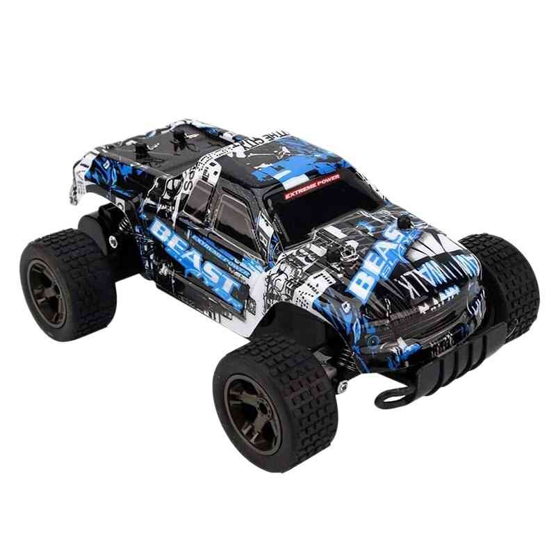 Höghastighets off-road fjärrkontroll bilklättring modell leksaker (blå)