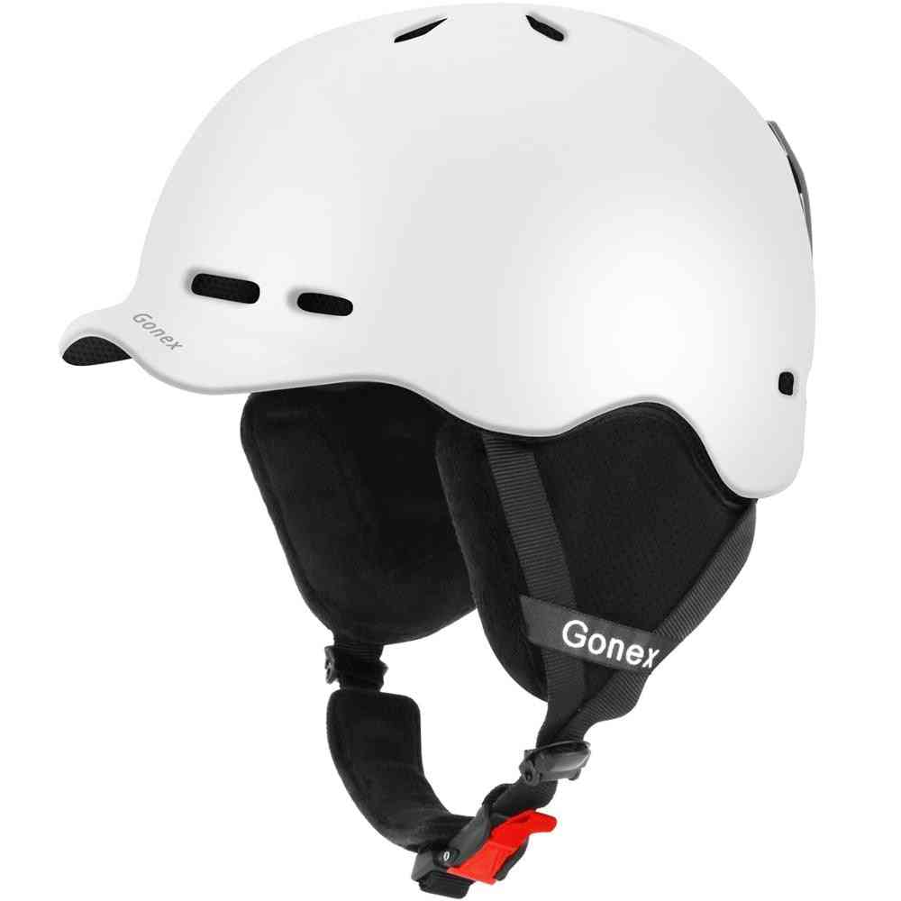 Casco da sci per ragazzi con casco da snowboard di sicurezza integralmente modellato