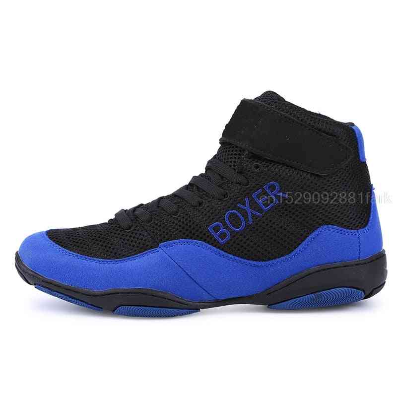 Men Professional Boxing/wrestling Fighting Weightlift Sports-shoes