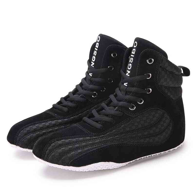 Men Boxing Wrestling Fighting Weightlifting Squat Shoes, Training Fitness  Shoes