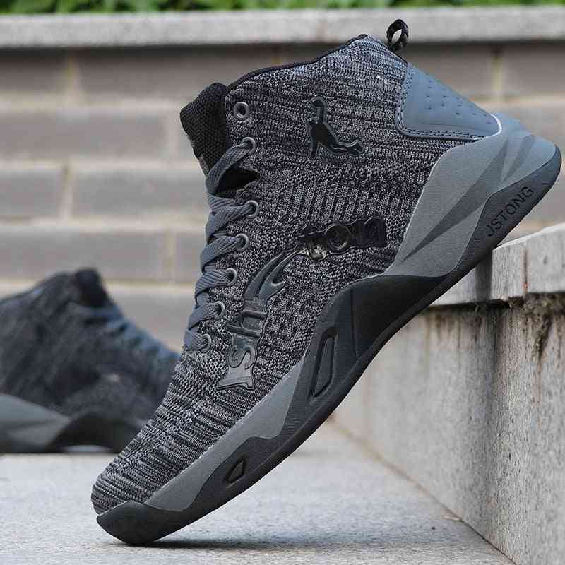 Male Basketball Culture Sports Shoes, High Quality Breathable Sneakers