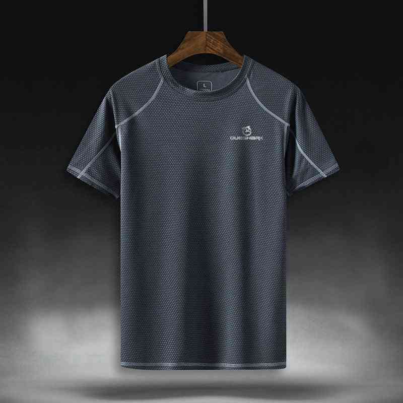 Men Quick Dry Loose Running T-shirt, Breathable Camping, Hiking & Cycling Shirts