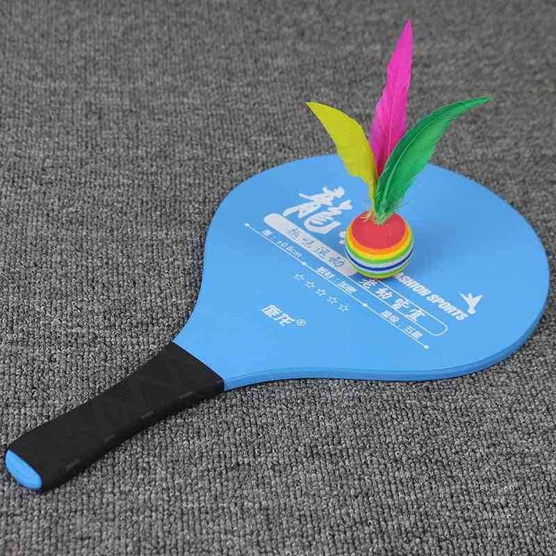 Pickleball Paddle - Cricket Bat And Ball Game For Family