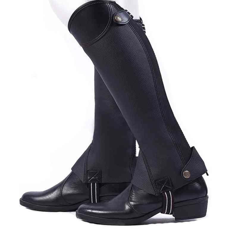 Equestrian Supplies Texture Men's And Women's Knight's Foot Cover Chaps